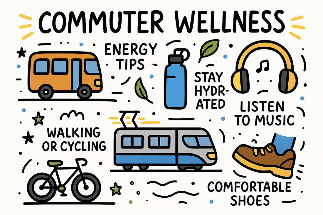 Commute stress, anxiety, time constraints, public space limitations