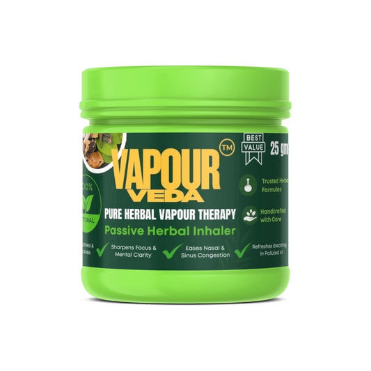 VapourVeda passive herbal inhaler best indian alternative to hong thai